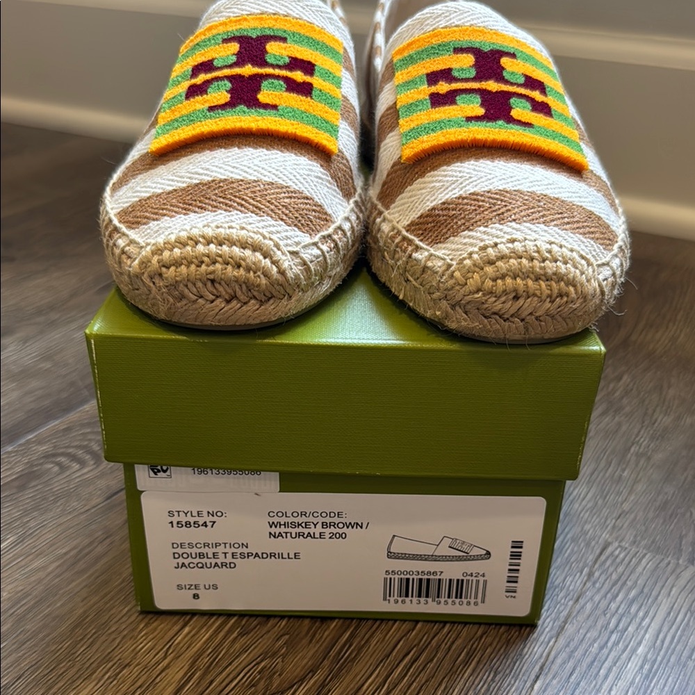 Tory Burch Espadrilles with Colorful Logo